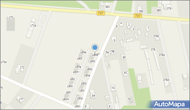 Rajec Poduchowny, Rajec Poduchowny, 180d, mapa Rajec Poduchowny