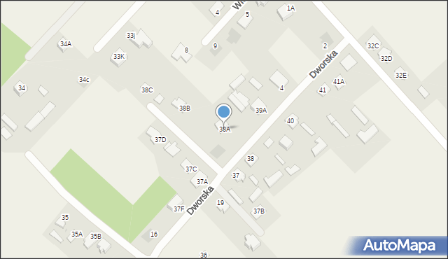 Rajec Poduchowny, Rajec Poduchowny, 38A, mapa Rajec Poduchowny