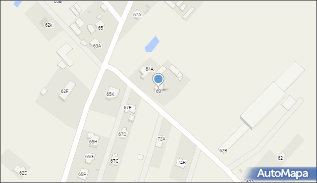 Rajec Poduchowny, Rajec Poduchowny, 63, mapa Rajec Poduchowny