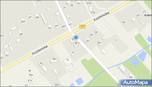 Rajec Poduchowny, Rajec Poduchowny, 90, mapa Rajec Poduchowny