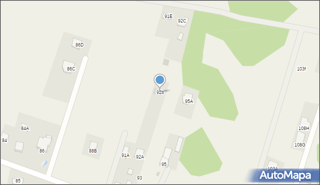 Rajec Szlachecki, Rajec Szlachecki, 92b, mapa Rajec Szlachecki