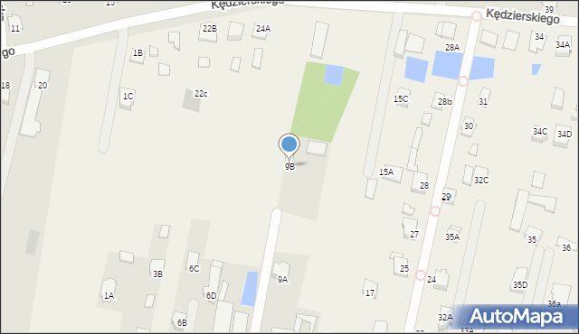 Rajec Szlachecki, Rajec Szlachecki, 9B, mapa Rajec Szlachecki