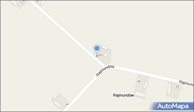 Rajmundów, Rajmundów, 37, mapa Rajmundów