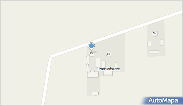 Rakoszyn, Rakoszyn, 69, mapa Rakoszyn