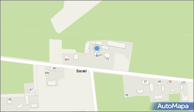 Rakoszyn, Rakoszyn, 89, mapa Rakoszyn