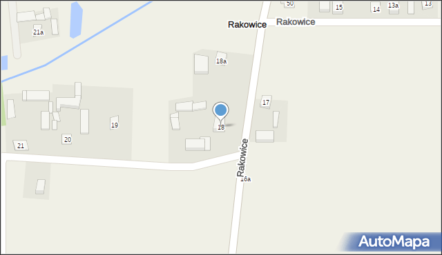 Rakowice, Rakowice, 18, mapa Rakowice