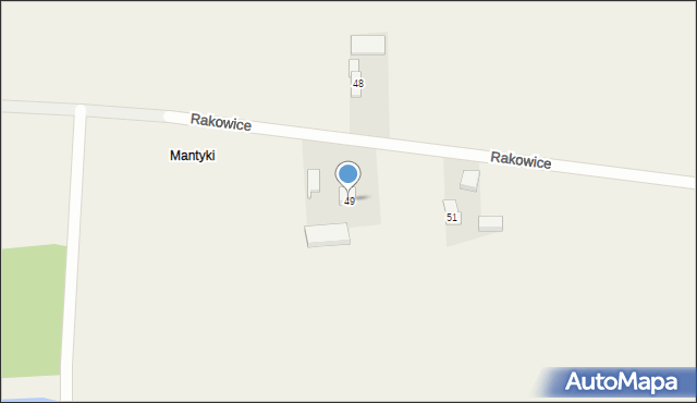 Rakowice, Rakowice, 49, mapa Rakowice