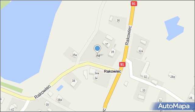 Rakowiec, Rakowiec, 35B, mapa Rakowiec