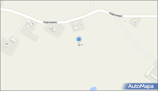 Rakowiec, Rakowiec, 7b, mapa Rakowiec