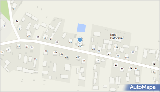 Rakówka, Rakówka, 21A, mapa Rakówka