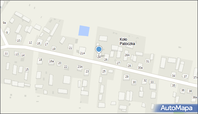 Rakówka, Rakówka, 24, mapa Rakówka