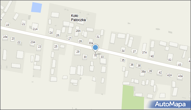 Rakówka, Rakówka, 32, mapa Rakówka