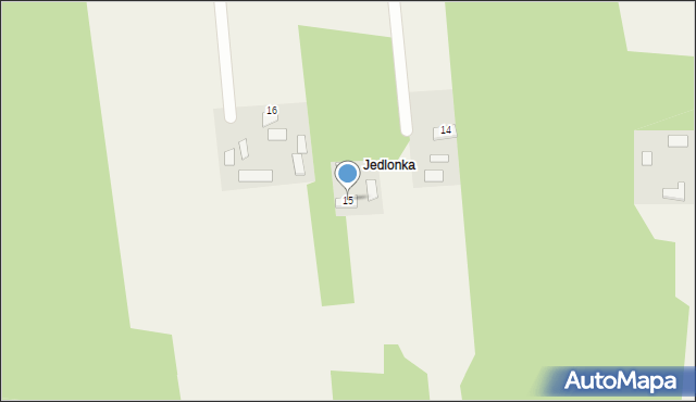 Rakówka, Rakówka, 15, mapa Rakówka