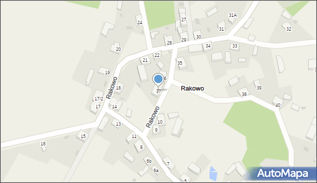 Rakowo, Rakowo, 37, mapa Rakowo