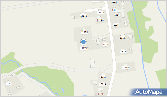 Rakszawa, Rakszawa, 1317a, mapa Rakszawa