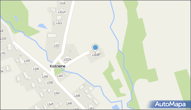 Rakszawa, Rakszawa, 1322b, mapa Rakszawa