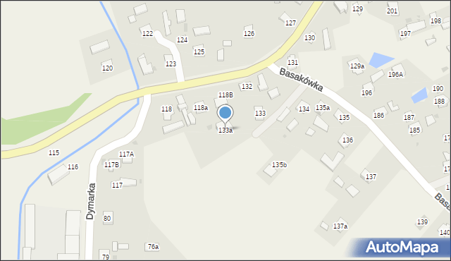 Rakszawa, Rakszawa, 133a, mapa Rakszawa