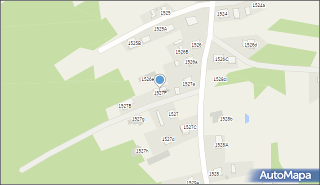 Rakszawa, Rakszawa, 1527F, mapa Rakszawa