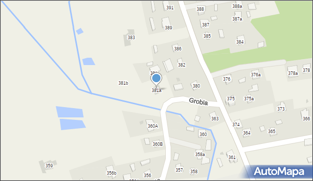 Rakszawa, Rakszawa, 381a, mapa Rakszawa