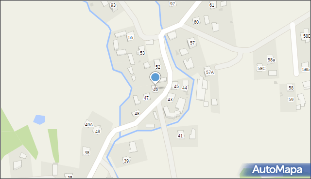 Rakszawa, Rakszawa, 46, mapa Rakszawa