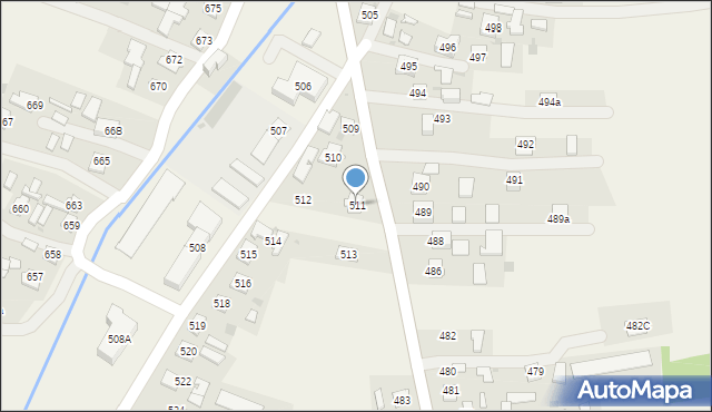 Rakszawa, Rakszawa, 511, mapa Rakszawa