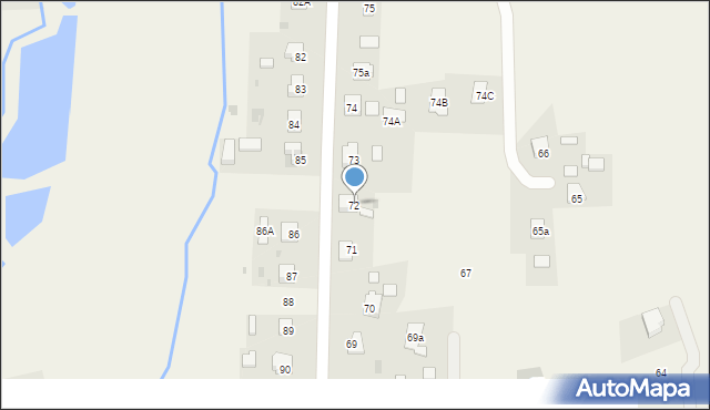 Rakszawa, Rakszawa, 72, mapa Rakszawa