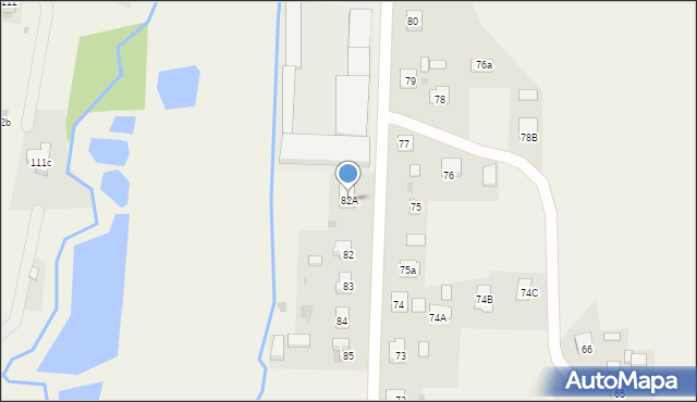 Rakszawa, Rakszawa, 82A, mapa Rakszawa