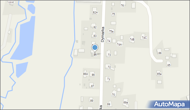 Rakszawa, Rakszawa, 85, mapa Rakszawa