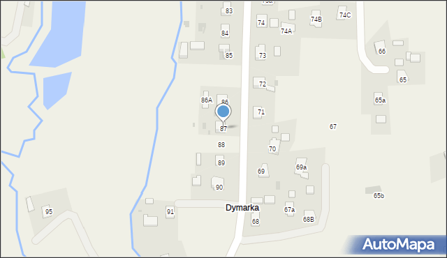 Rakszawa, Rakszawa, 87, mapa Rakszawa