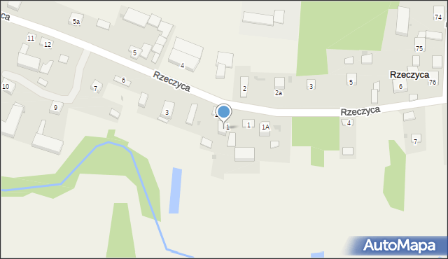 Ralewice, Ralewice, 1a, mapa Ralewice