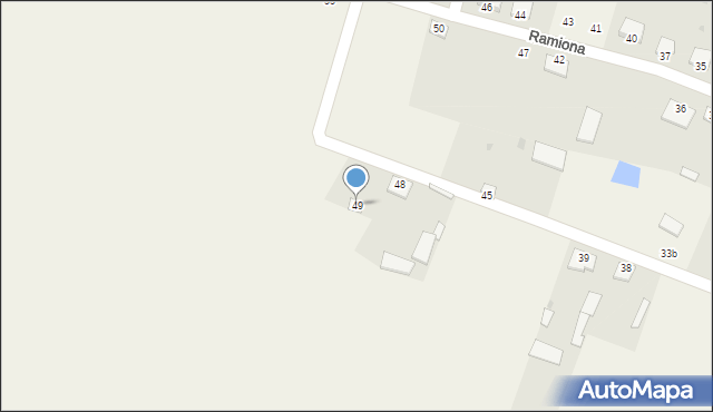Ramiona, Ramiona, 49, mapa Ramiona