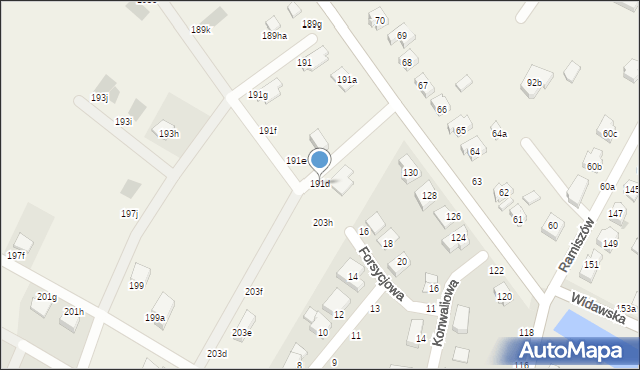 Ramiszów, Ramiszów, 191d, mapa Ramiszów