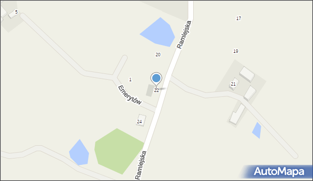 Ramleje, Ramleje, 29b, mapa Ramleje