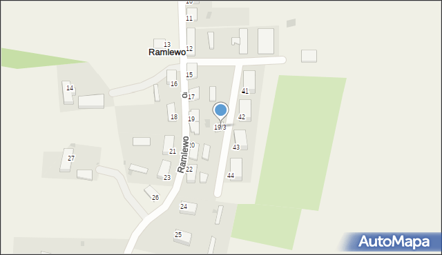 Ramlewo, Ramlewo, 19/3, mapa Ramlewo