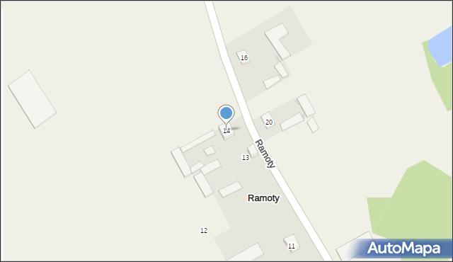 Ramoty, Ramoty, 14, mapa Ramoty