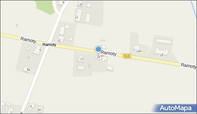 Ramoty, Ramoty, 14, mapa Ramoty