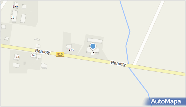 Ramoty, Ramoty, 15, mapa Ramoty