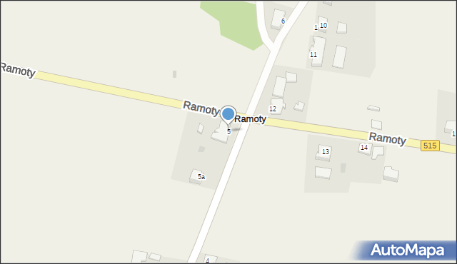 Ramoty, Ramoty, 5, mapa Ramoty