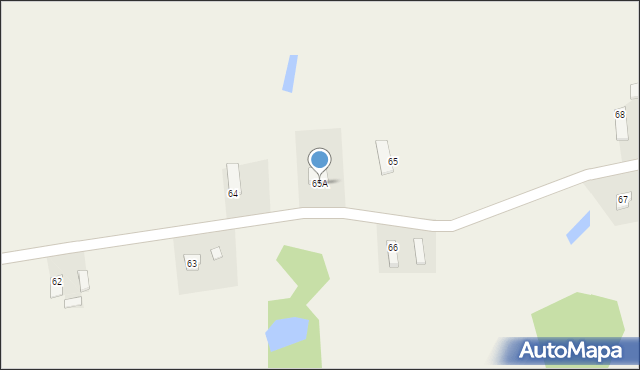 Ramsowo, Ramsowo, 65A, mapa Ramsowo