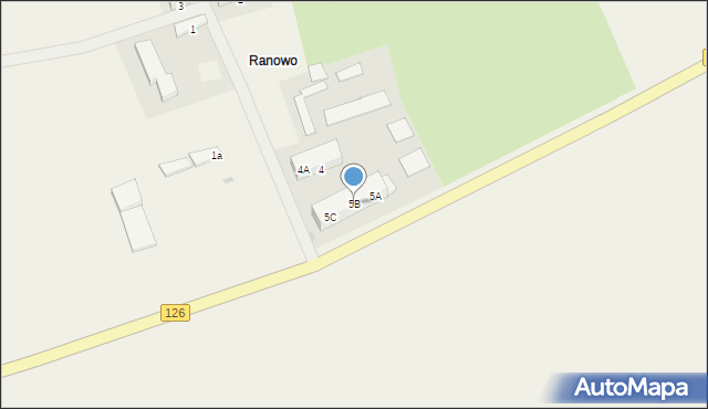 Ranowo, Ranowo, 5B, mapa Ranowo