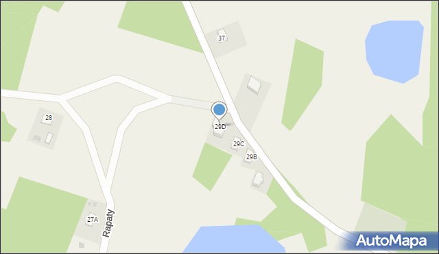 Rapaty, Rapaty, 29D, mapa Rapaty