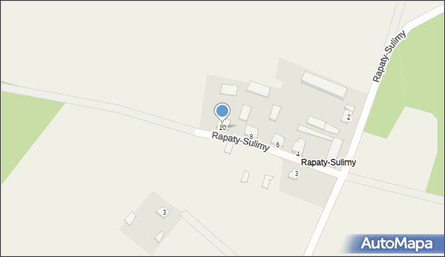 Rapaty-Sulimy, Rapaty-Sulimy, 10, mapa Rapaty-Sulimy