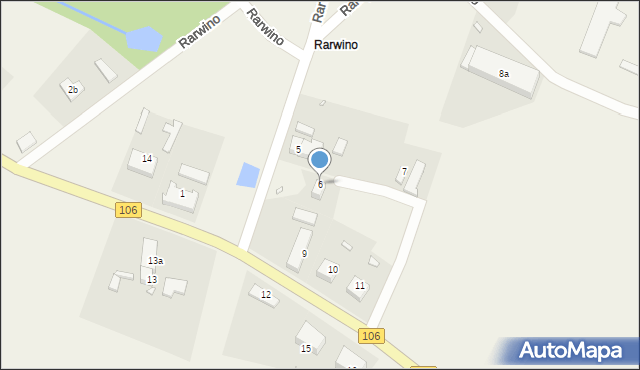 Rarwino, Rarwino, 6, mapa Rarwino