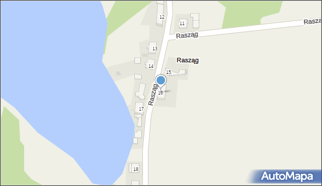 Rasząg, Rasząg, 16, mapa Rasząg