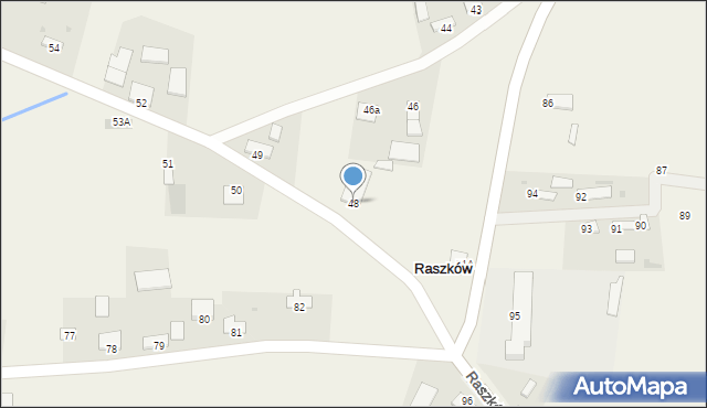 Raszków, Raszków, 48, mapa Raszków