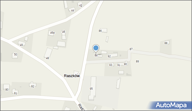 Raszków, Raszków, 94, mapa Raszków
