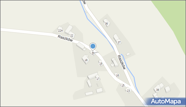 Raszków, Raszków, 20, mapa Raszków