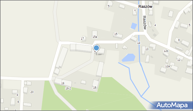 Raszów, Raszów, 16-4, mapa Raszów