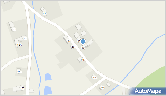 Raszów, Raszów, 55, mapa Raszów