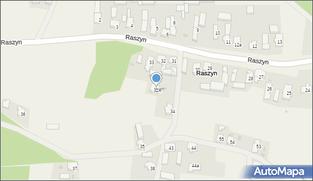 Raszyn, Raszyn, 32A, mapa Raszyn